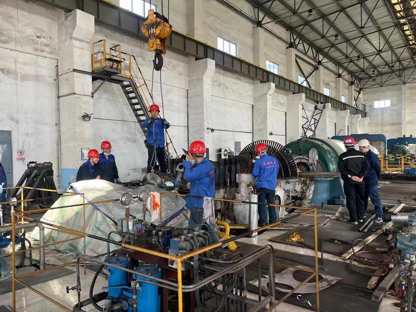 檢修現(xiàn)場(chǎng)