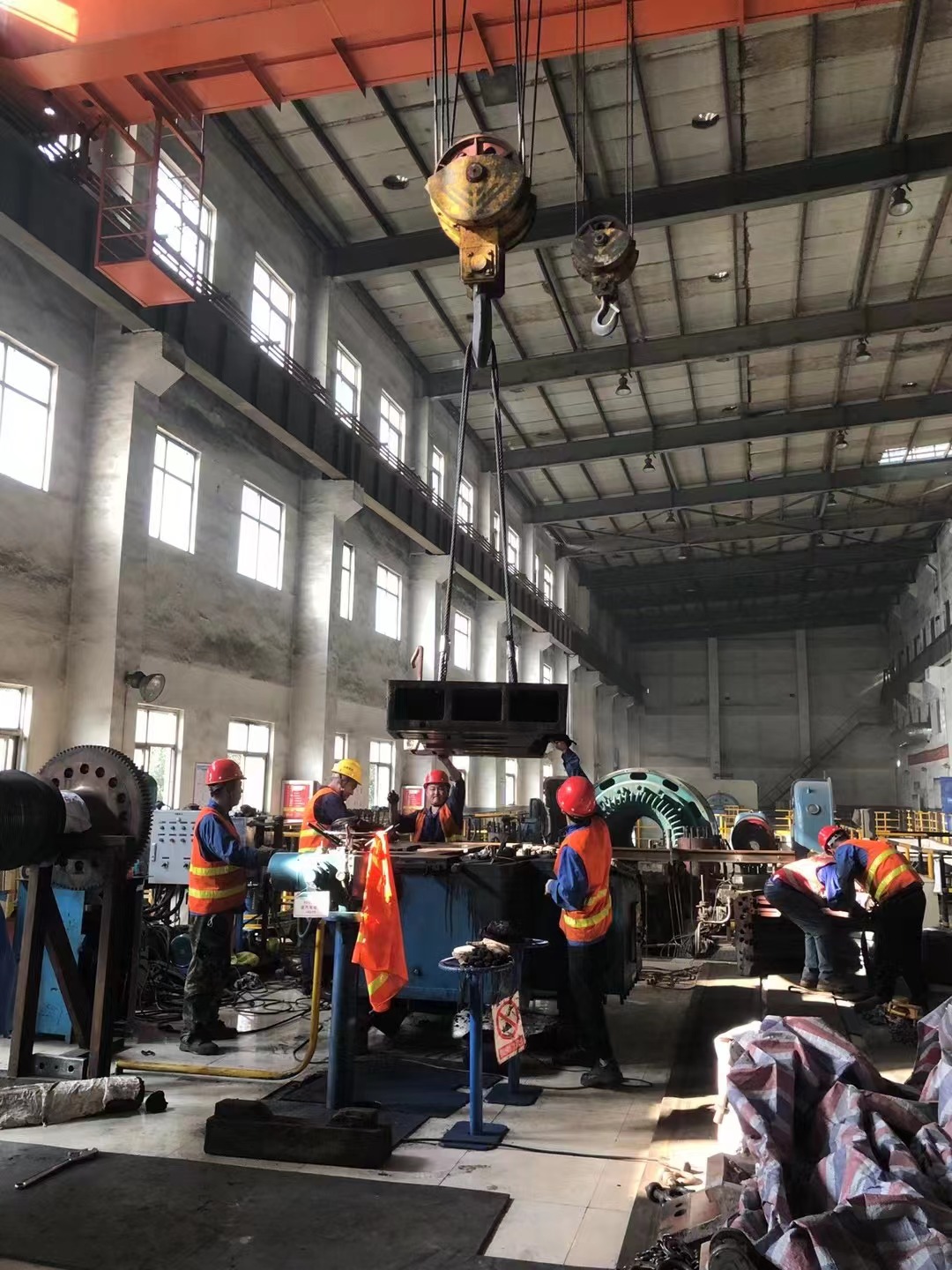 檢修現(xiàn)場(chǎng)