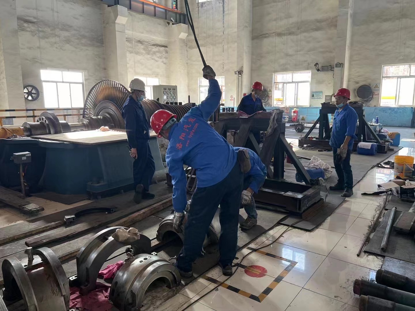 檢修現(xiàn)場(chǎng)